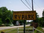 My stay at Nashville Country RV Park in Nashville, Tennessee